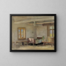Innenraum - Eero Järnefelt — gerahmtes Bild an der Wand