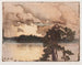 Landschaft am See bei Sonnenuntergang - Eero Järnefelt — Ansicht des Kunstwerks