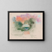 Landschaft mit Bäumen und Straße - Eero Järnefelt — gerahmtes Bild an der Wand