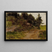 Sentier dans la forêt - Eero Järnefelt — gerahmtes Bild an der Wand