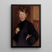 Reproduktion des Gemäldes Portrait de Tekla Hultin - Eero Järnefelt