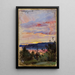 Reproduktion des Gemäldes Sonnenuntergang - Eero Järnefelt