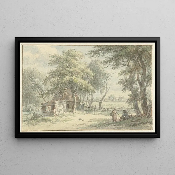 Egbert van Drielst - Figuren bij hutje in het Naarder Houd.webp
