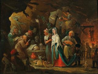 Die Versuchung des heiligen Antonius - Egbert van Heemskerck der Jüngere — Ansicht des Kunstwerks