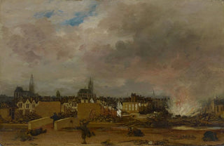 Egbert van der Poel - The Explosion of the Powder Magazine in Delft 1654.webp