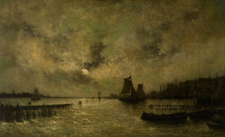 Egide Franois Leemans - Seascape.webp