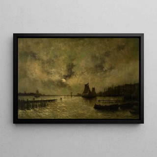 Egide Franois Leemans - Seascape.webp
