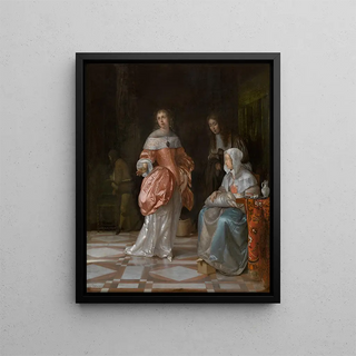 Eglon van der Neer - The Visit to the Nursery.webp