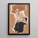 Reproduktion des Gemäldes Die Scheue - Egon Schiele