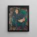 Dr Hugo Koller - Egon Schiele — gerahmtes Bild an der Wand