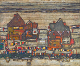 Egon Schiele - Houses With Laundry Suburb II.webp
