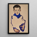 Reproduktion des Gemäldes Portrait des Jungen Herbert Reiner - Egon Schiele
