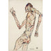 Reproduktion des Gemäldes Die Tänzerin - Egon Schiele