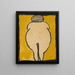 Venus von Willendorf - Egon Schiele — gerahmtes Bild an der Wand