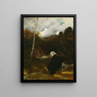Eilif Peterssen - Andante Autumn Evening at Ask.webp