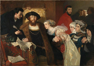 Eilif Peterssen - Christian II signing the Death Warrant of Torben Oxe.webp