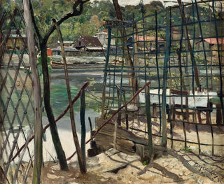 Landschaft von Meudon, Frankreich - Eilif Peterssen — Ansicht des Kunstwerks