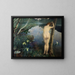 Nachtstimmung - Eilif Peterssen — gerahmtes Bild an der Wand