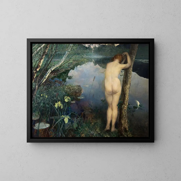 Nachtstimmung - Eilif Peterssen — gerahmtes Bild an der Wand
