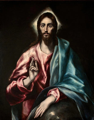 El Greco Domenikos Theotokopoulos - Christ as Saviour.webp