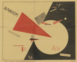 El Lissitzky - Beat The Whites With The Red Wedge.webp