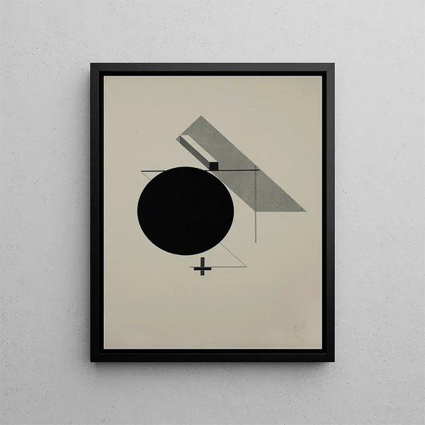 Kestnermappe Proun Rob Levnis & Chapman GmbH Hannover 5 - El Lissitzky — gerahmtes Bild an der Wand