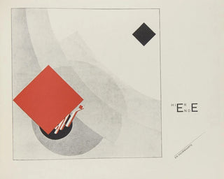 El Lissitzky - Suprematisch worden van tWee kWA drA ten in 6 konstrukties Pl 1.webp