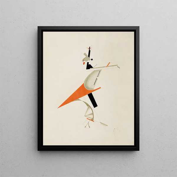 Le Sentinel Zankstifter - El Lissitzky — gerahmtes Bild an der Wand