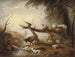 Vieh in der Nähe eines Baches - Elias Martin — Ansicht des Kunstwerks