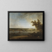 Landschaft Englisch von Mistley Hall, Essex - Elias Martin — gerahmtes Bild an der Wand