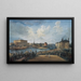 Vue de Stockholm IV - Elias Martin — gerahmtes Bild an der Wand