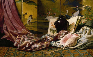 Elihu Vedder - Japanese Still Life.webp