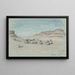 Reise auf dem Nil Nr. 20 - Elihu Vedder — gerahmtes Bild an der Wand
