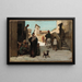 Das Märchen des Müllers, seines Sohnes und des Esels Nr. 4 - Elihu Vedder — gerahmtes Bild an der Wand