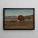 Der Sphinx - Elihu Vedder — gerahmtes Bild an der Wand