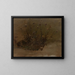 Wildblumen - Elihu Vedder — gerahmtes Bild an der Wand
