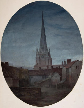 Elijah Walton - St Martins Church Birmingham By Night.webp
