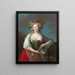 Elisabeth Philippe Marie Hélène de France, auch bekannt als Madame Elisabeth - Elisabeth Louise Vigée Le Brun — gerahmtes Bild an der Wand