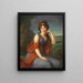 Maria Grigorievna Viazemskaa Prinzessin Golitsyna 1772-1865 - Elisabeth Louise Vigée Le Brun — gerahmtes Bild an der Wand