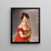Portrait von Aglaé Anglaque Gabrielle - Elisabeth Louise Vigée Le Brun — gerahmtes Bild an der Wand