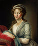 Portrait von Elzbieta Aleksiejewna, Ehefrau von Zar Alexander I. - Élisabeth Louise Vigée le Brun — Ansicht des Kunstwerks