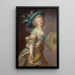 Reproduktion des Gemäldes Portrait einer Tänzerin - Elisabeth Louise Vigée Le Brun
