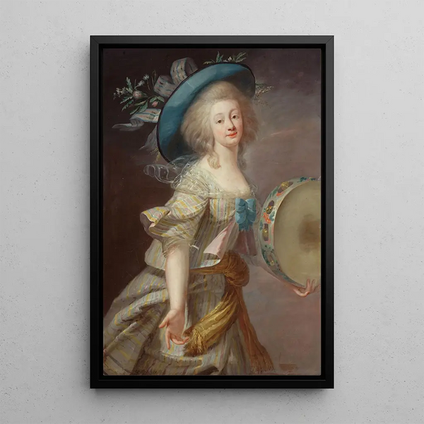 Reproduktion des Gemäldes Portrait einer Tänzerin - Elisabeth Louise Vigée Le Brun