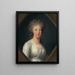Portrait de Marie-Antoinette 1755-1793 - Elisabeth Louise Vigée Le Brun — gerahmtes Bild an der Wand