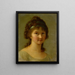 Portrait einer Dame - Elisabeth Louise Vigée Le Brun — gerahmtes Bild an der Wand