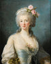 Portrait einer Dame namens Portrait von Jeanne de Valois Comtesse de la Motte - Elisabeth Louise Vigée Le Brun — Ansicht des Kunstwerks