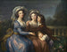 Die Marquise de Pezay und die Marquise de Roug mit ihren Söhnen Alexis und Adrien - Elisabeth Louise Vigée Le Brun — Ansicht des Kunstwerks