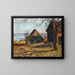 Sur le Bodden de Saaler - Elisabeth von Eicken — gerahmtes Bild an der Wand