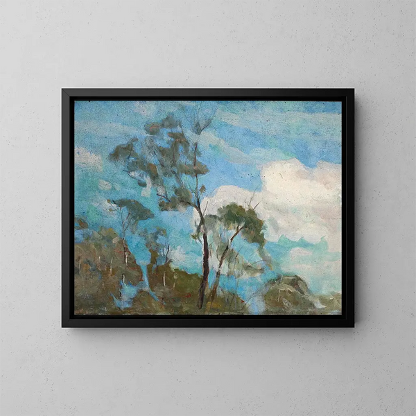 Cu de Teresópolis - Eliseu Visconti — gerahmtes Bild an der Wand