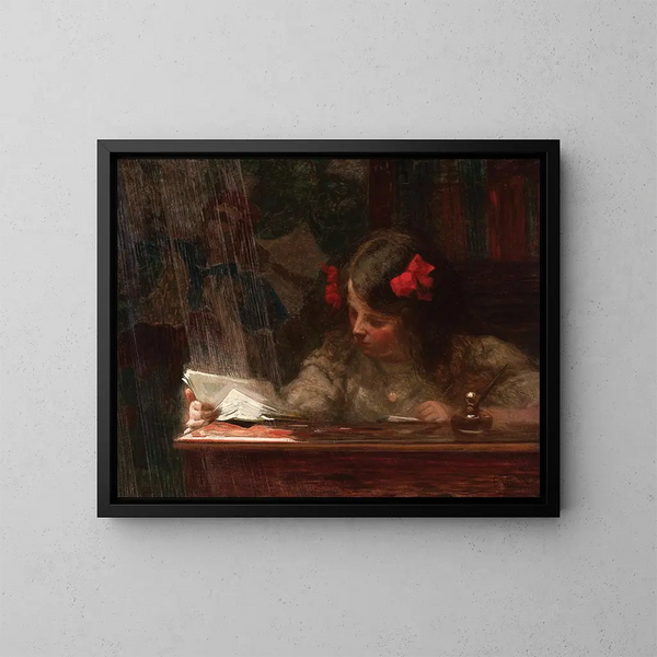 Hausaufgaben - Eliseu Visconti — gerahmtes Bild an der Wand